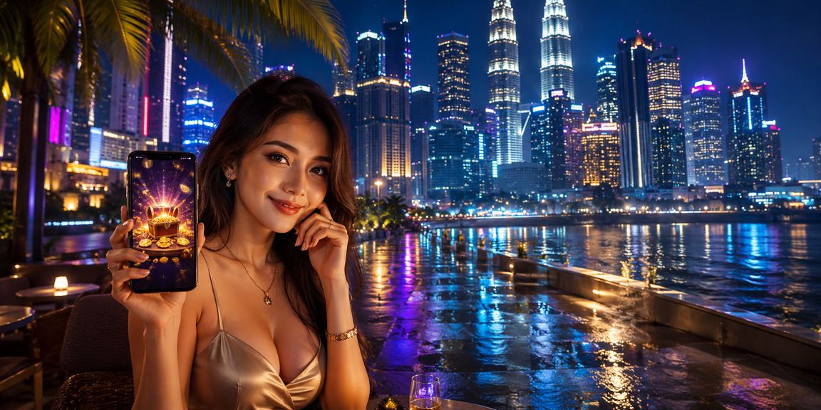 Akses kasino mudah alih di Kuala Lumpur melalui telefon pintar
